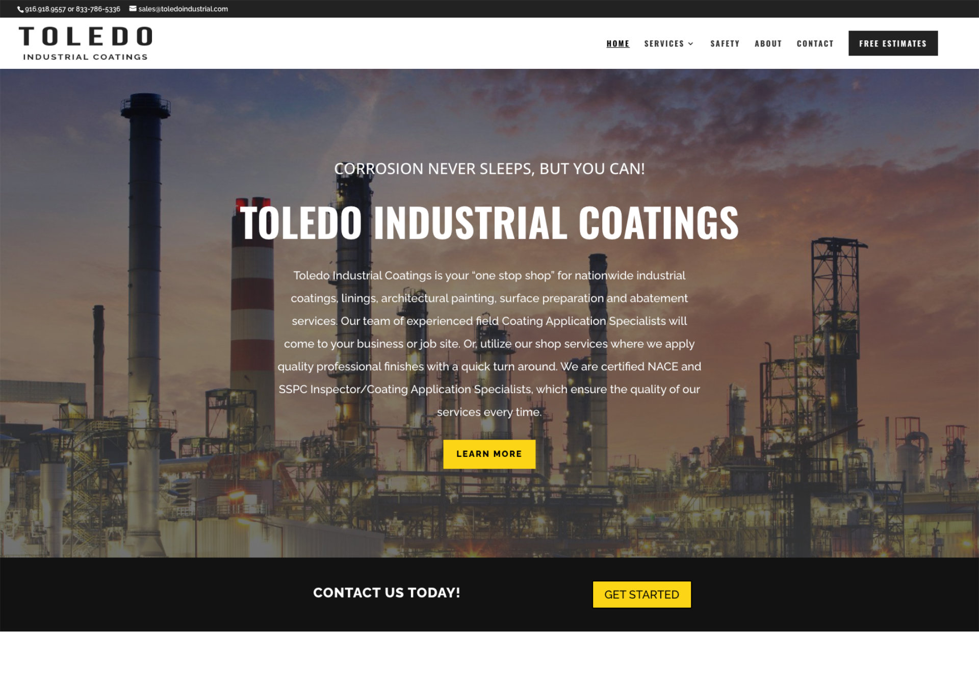 Toledo-Industrial-Industrial-Painting-Cleaning-Roseville-California